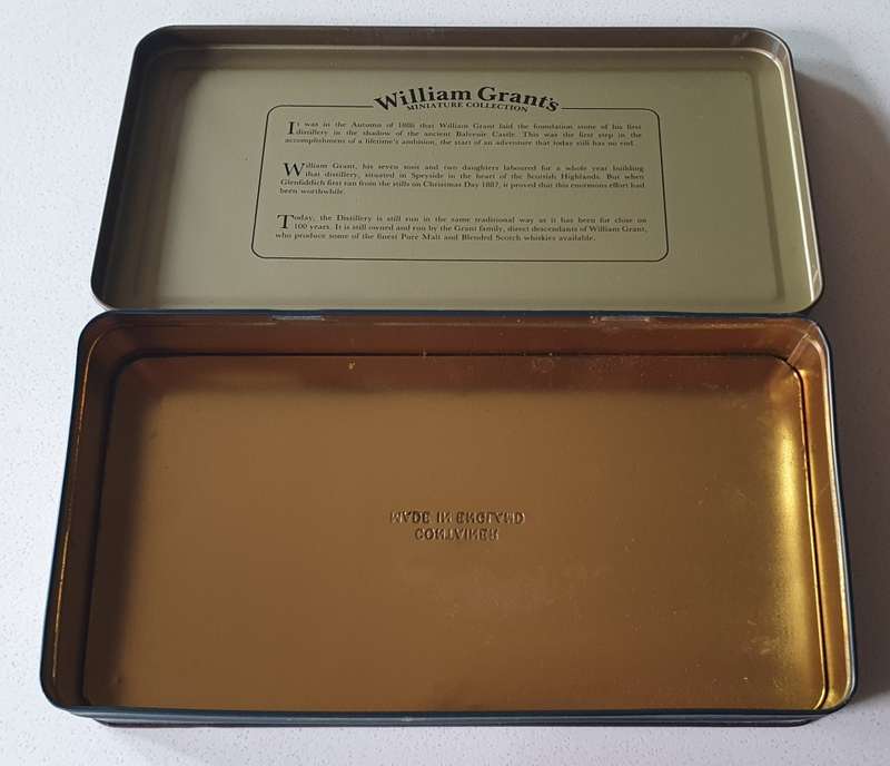 William Grant`s tin as per photos