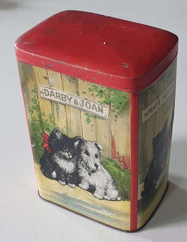 Vintage DARBY & JOAN tin as per photos