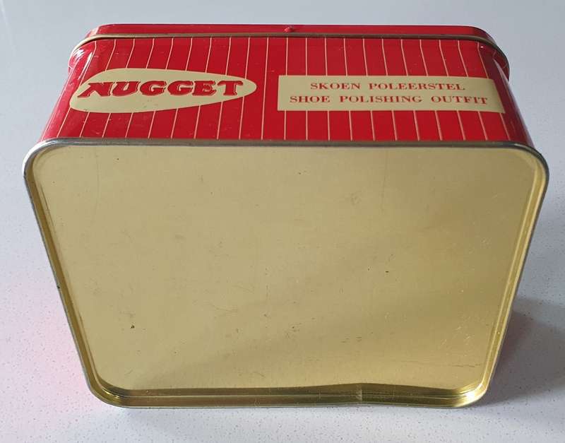 Vintage NUGGET tin as per photos