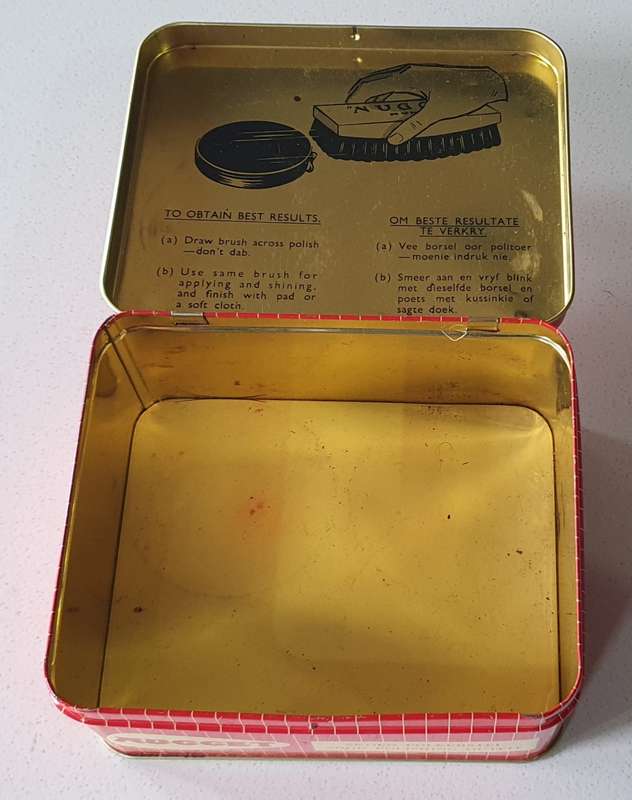 Vintage NUGGET tin as per photos