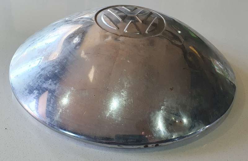 Vintage VW wheel hubcap as per photo