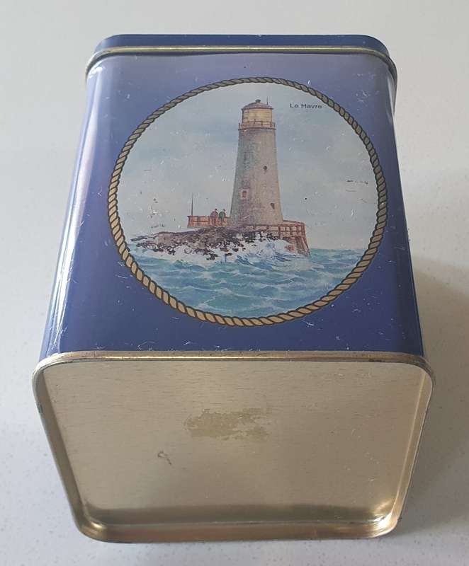 Lighthouse theme tin as per photos