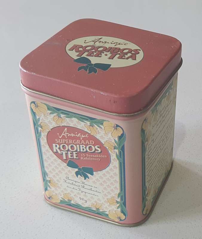 Rooibos tea tin as per photos