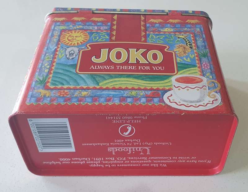 JOKO tea tin as per photos