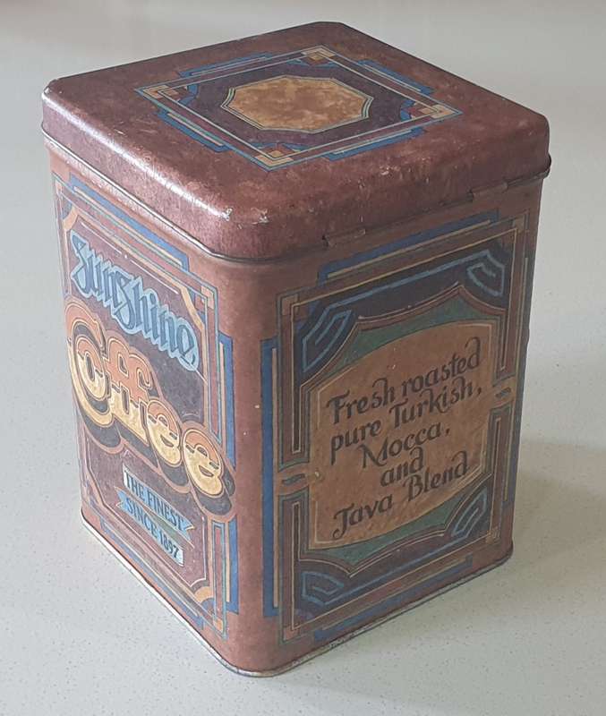 Mocca & Java blend coffee tin as per photos