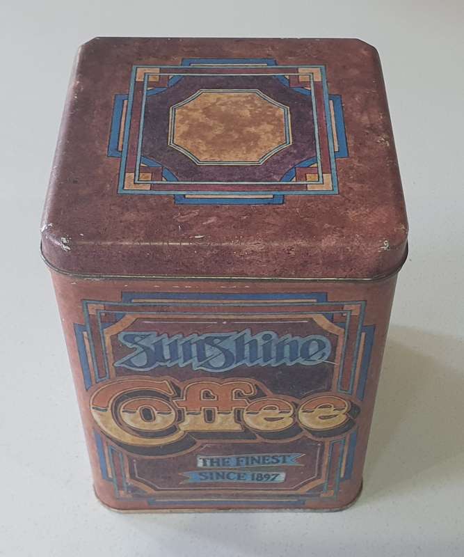 Mocca & Java blend coffee tin as per photos