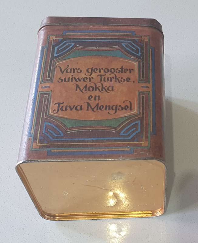 Mocca & Java blend coffee tin as per photos