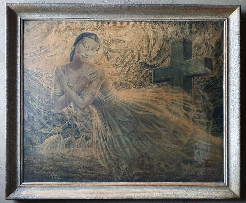 Old TRETCHIKOFF print - as per photos