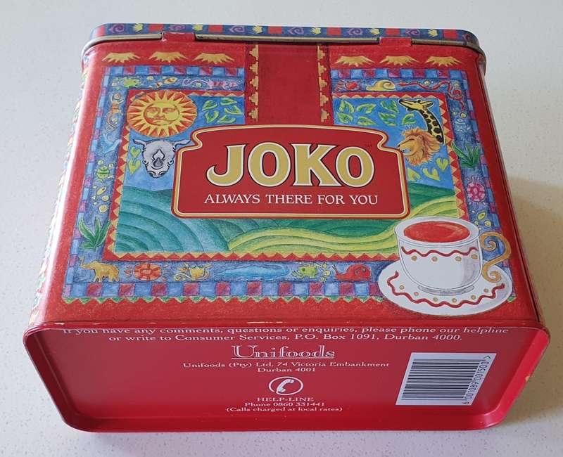 JOKO TEA tin as per photos