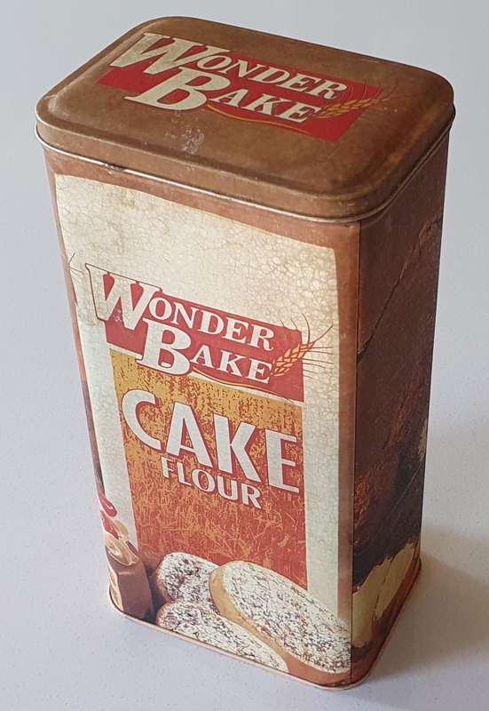 WONDER BAKE CAKE FLOUR tin as per photos