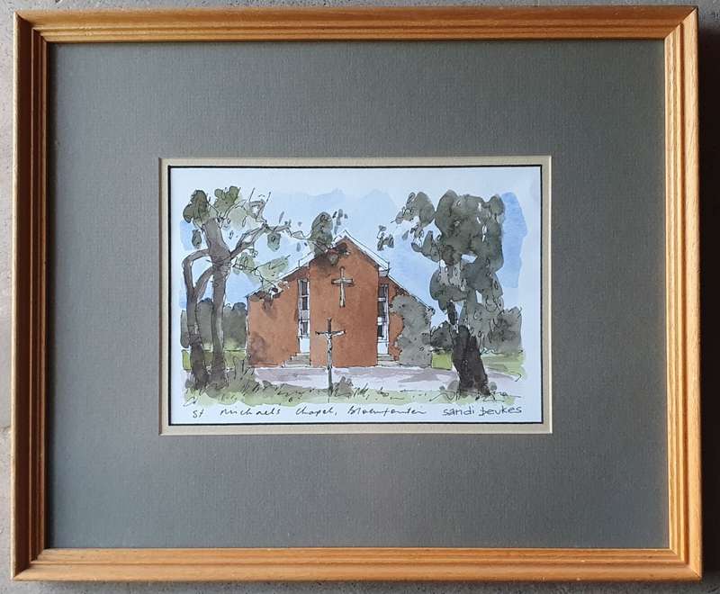 Original watercolour painting by SANDY BEUKES
