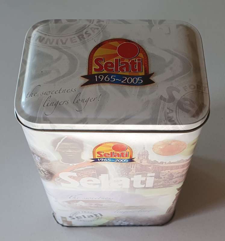 SELATI SUGAR tin as per photos