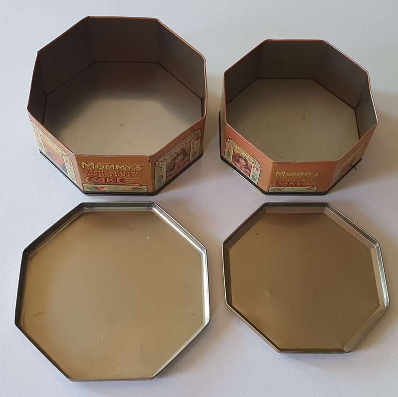 2 Cookie tins as per photo