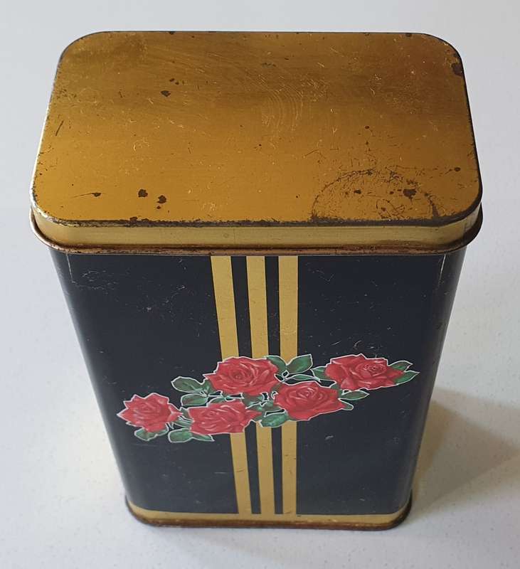 Vintage five roses tin as per photo