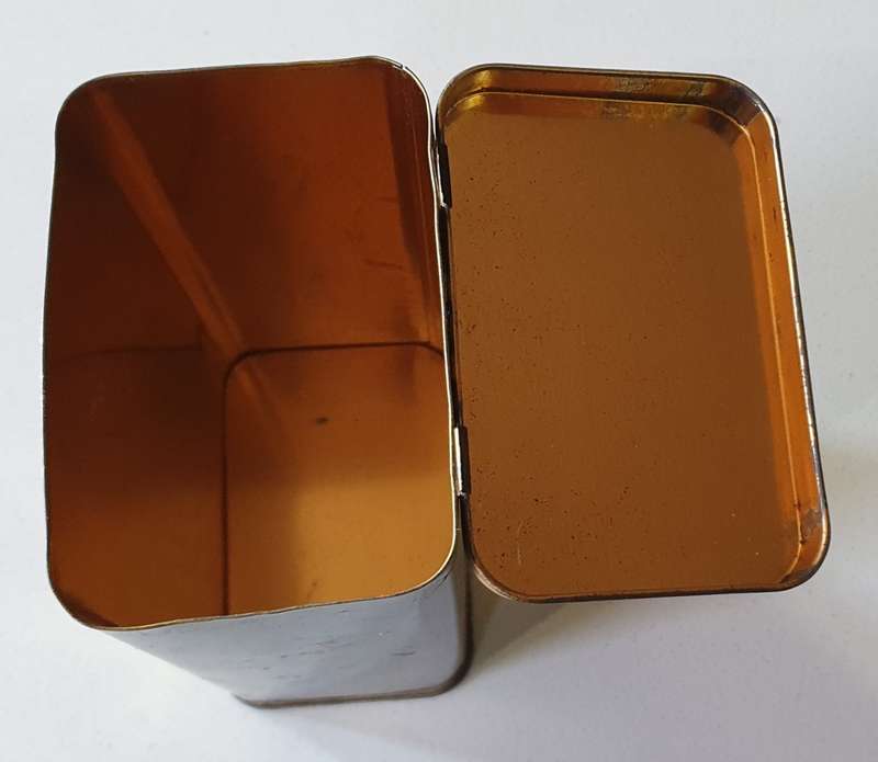 Vintage five roses tin as per photo