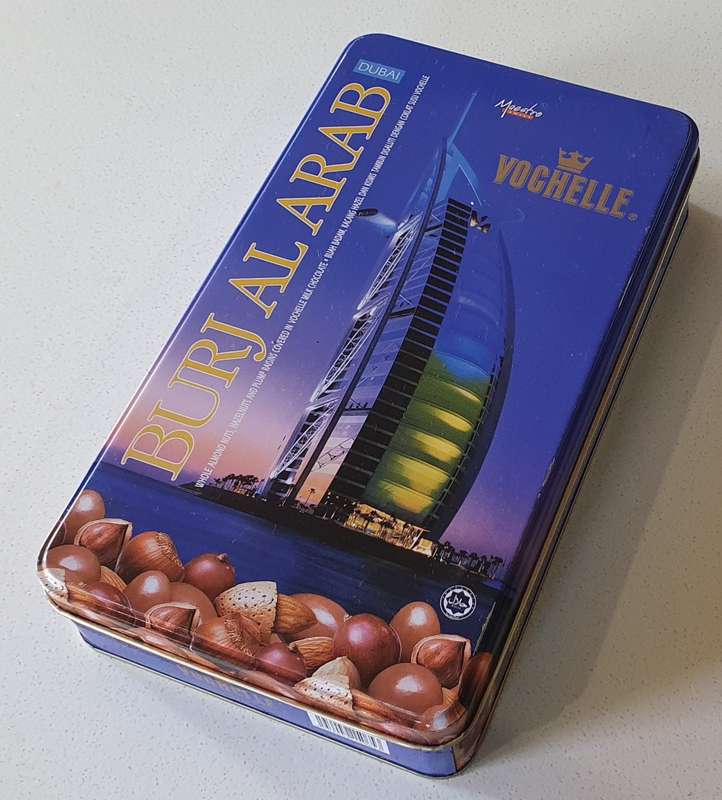 Dubai tin as per photo