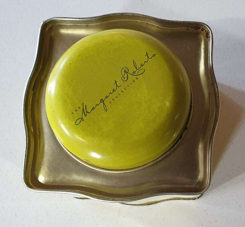 Margaret Roberts collection tin as per photo