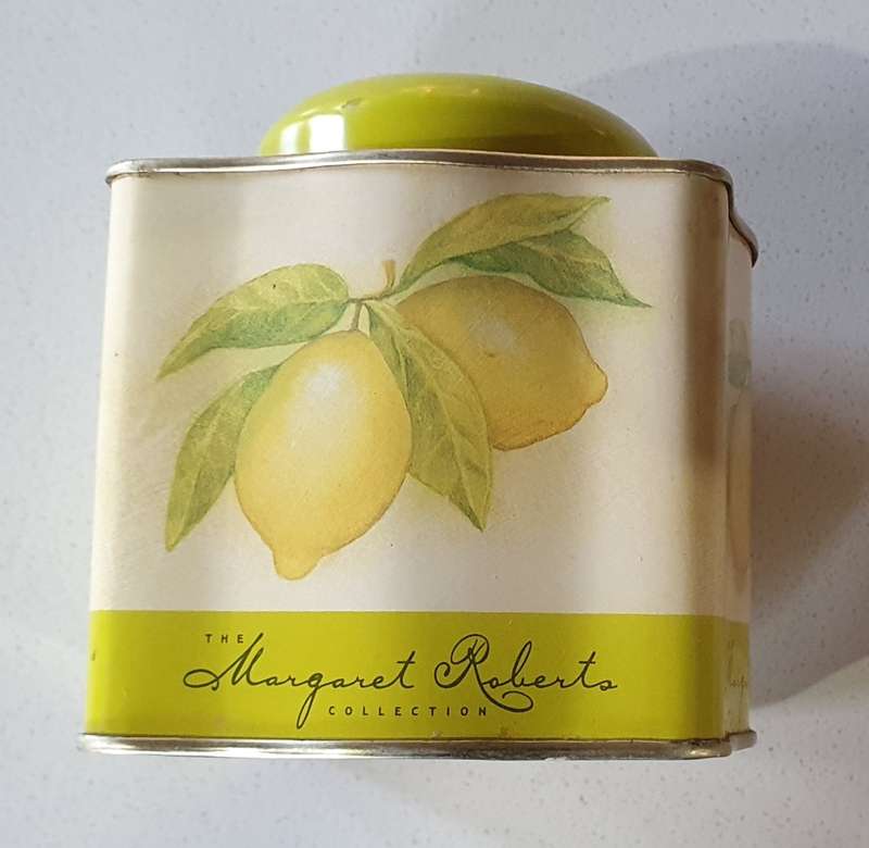 Margaret Roberts collection tin as per photo