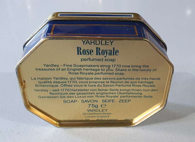 Yardley soap tin as per photo