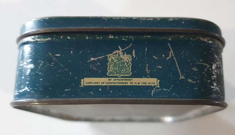 Vintage SHARPS toffee tin as per photos