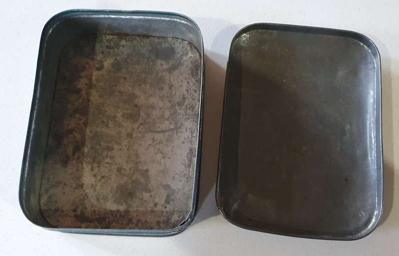Vintage SHARPS toffee tin as per photos