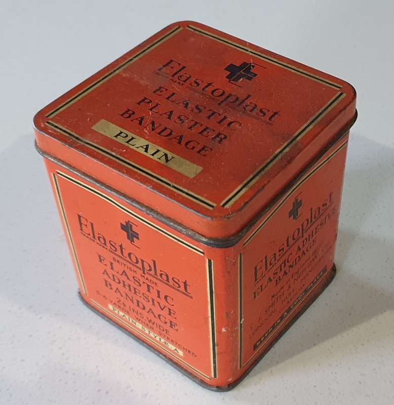 Vintage Elastoplast tin as per photos