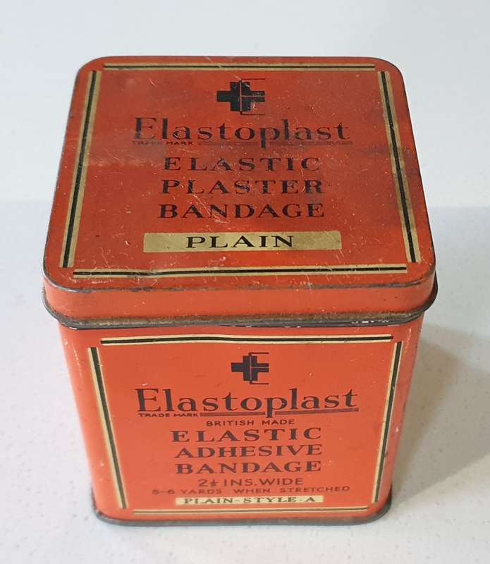 Vintage Elastoplast tin as per photos