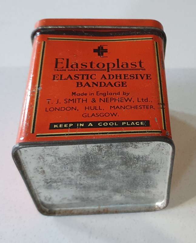 Vintage Elastoplast tin as per photos