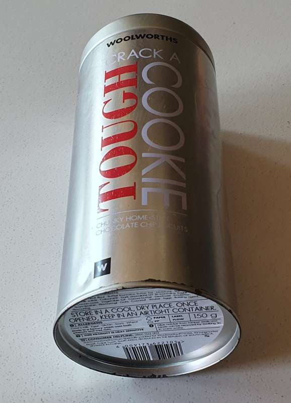 WOOLWORTHS tin as per photos