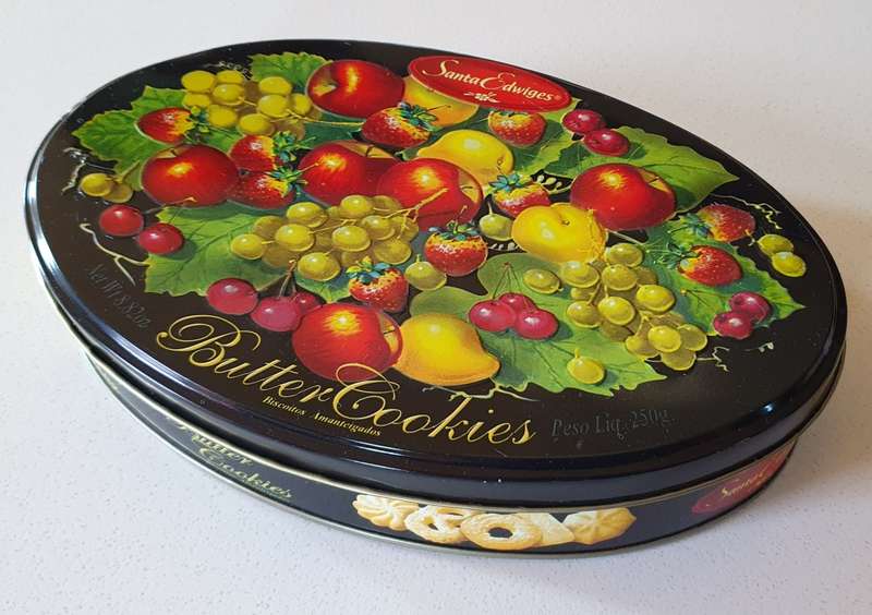 BUTTER COOKIES tin as per photos
