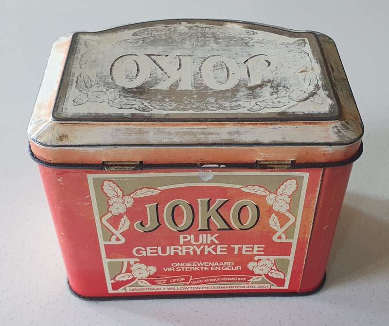 JOKO tea tin as per photos