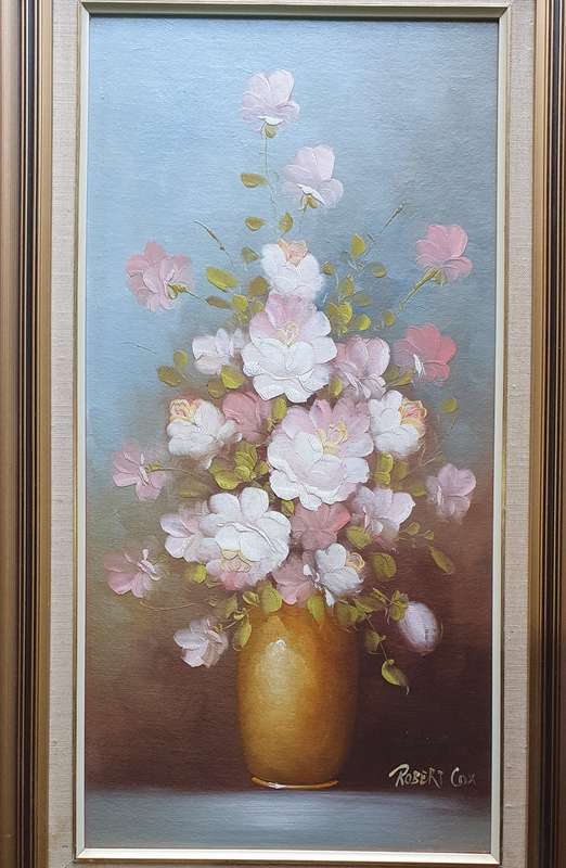 Original framed oil painting by ROBERT COX