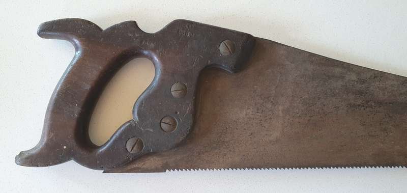 Vintage USA DISSTON saw as per photo