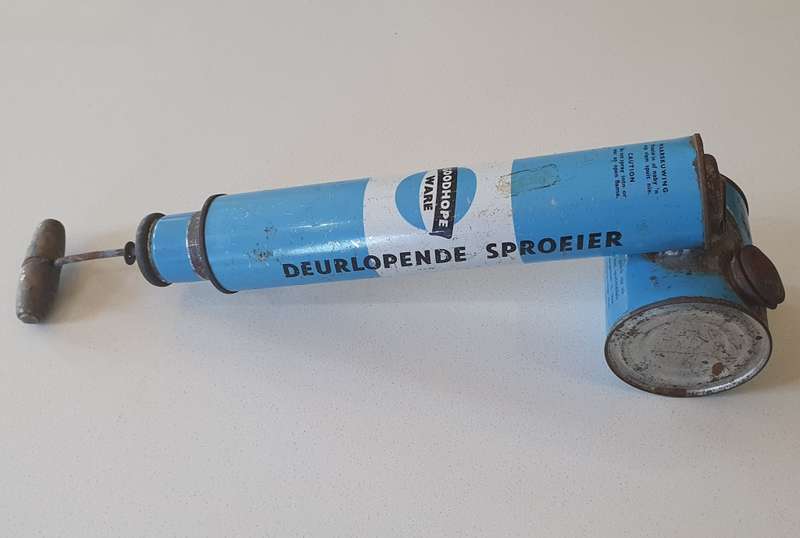 Vintage GOODHOPE WARE action sprayer as per photo