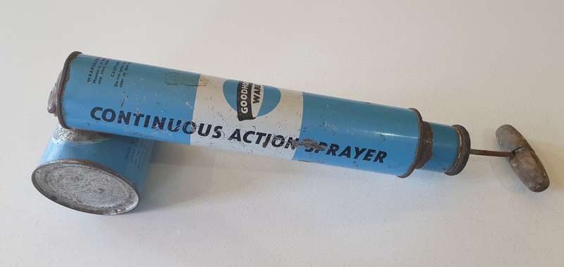 Vintage GOODHOPE WARE action sprayer as per photo
