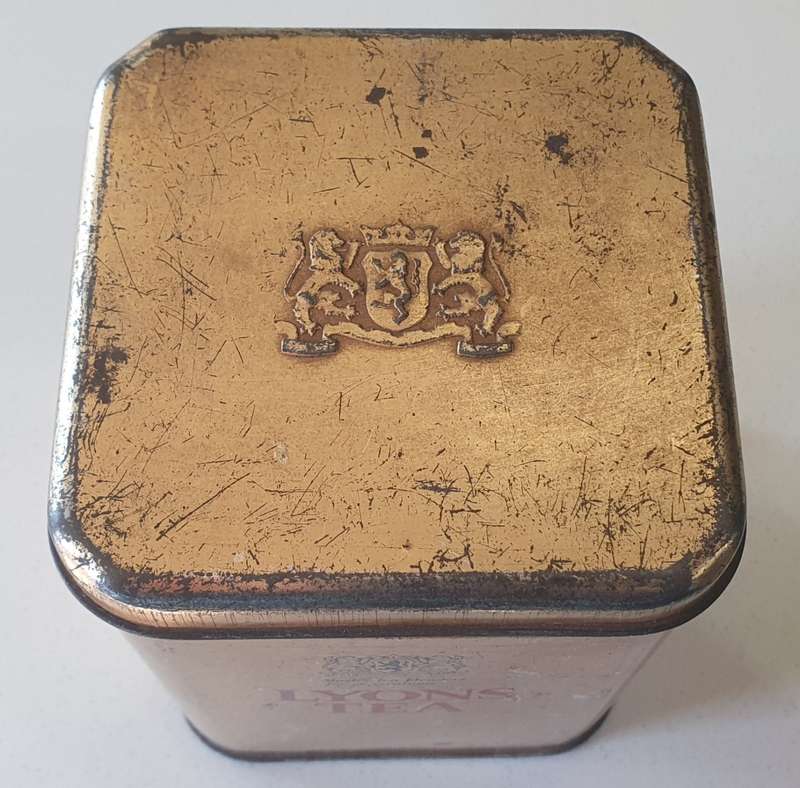 LYONS tea tin as per photos