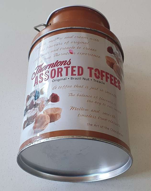 TOFFEES tin as per photos