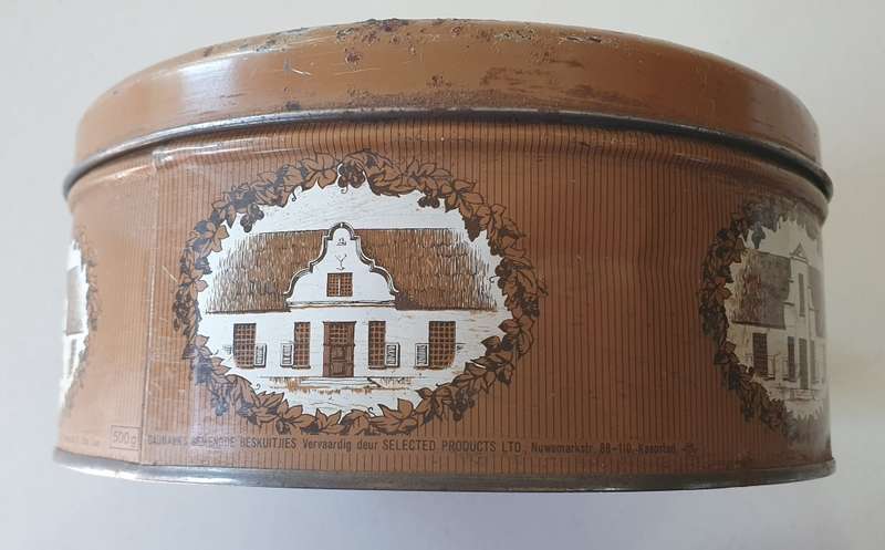 BAUMANN'S biscuits tin as per photos