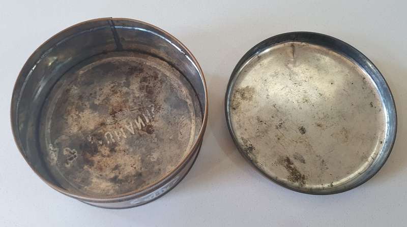 BAUMANN'S biscuits tin as per photos