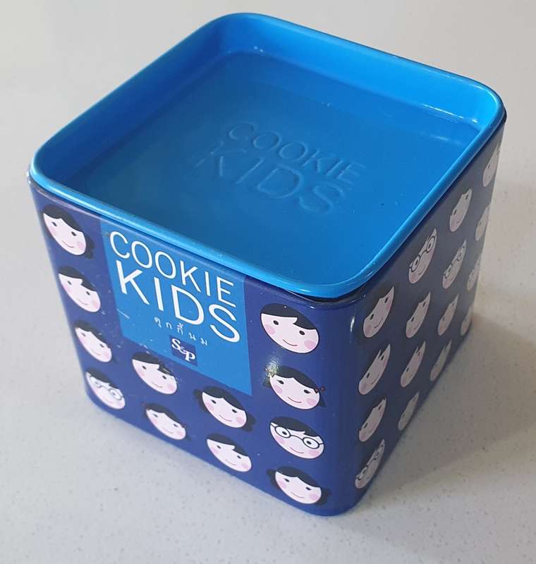 Cookie KIDS tin as per photos