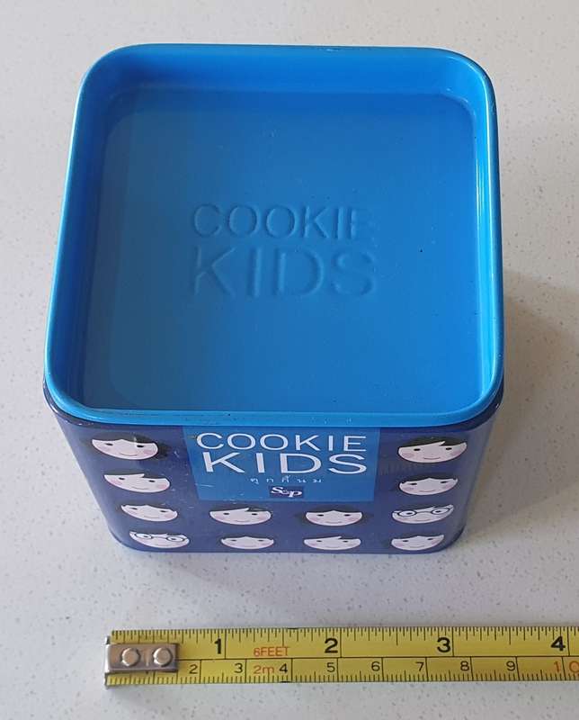 Cookie KIDS tin as per photos