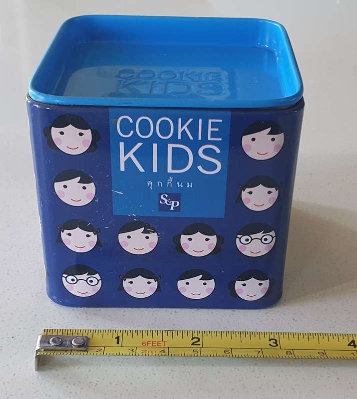 Cookie KIDS tin as per photos