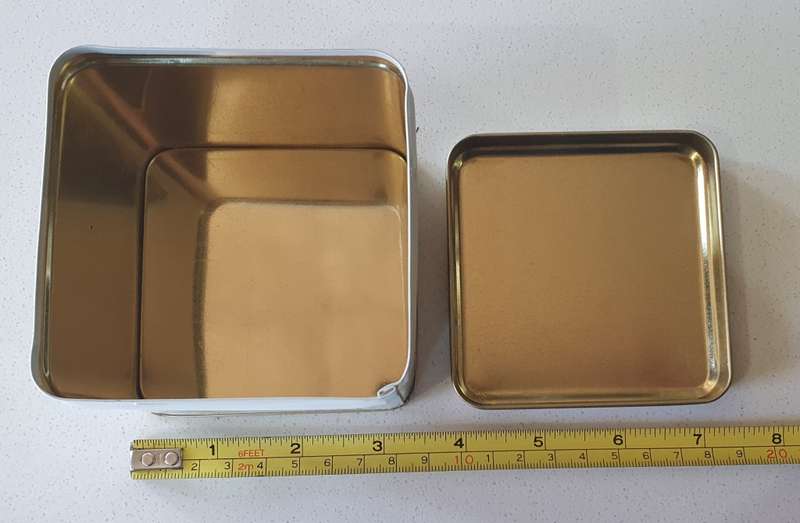 Tin as per photos