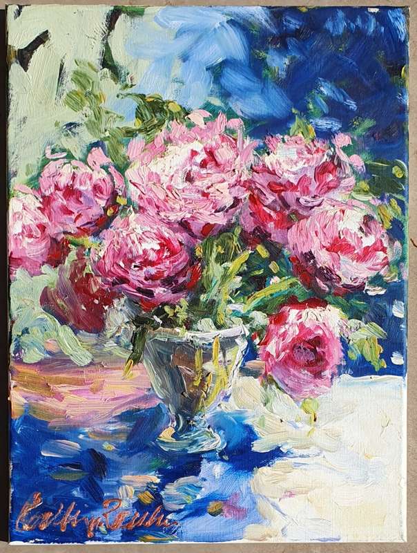 Original acryl painting signed by artist