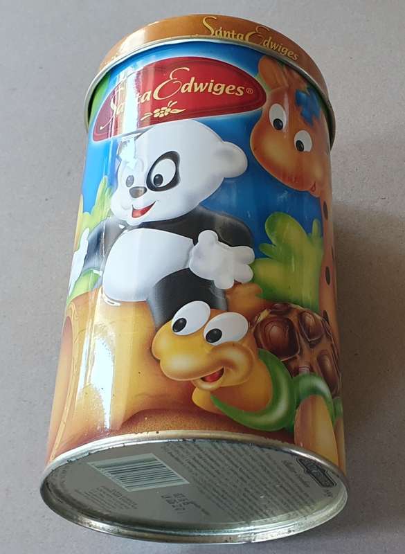 Santa Edwiges money saving tin as per photo