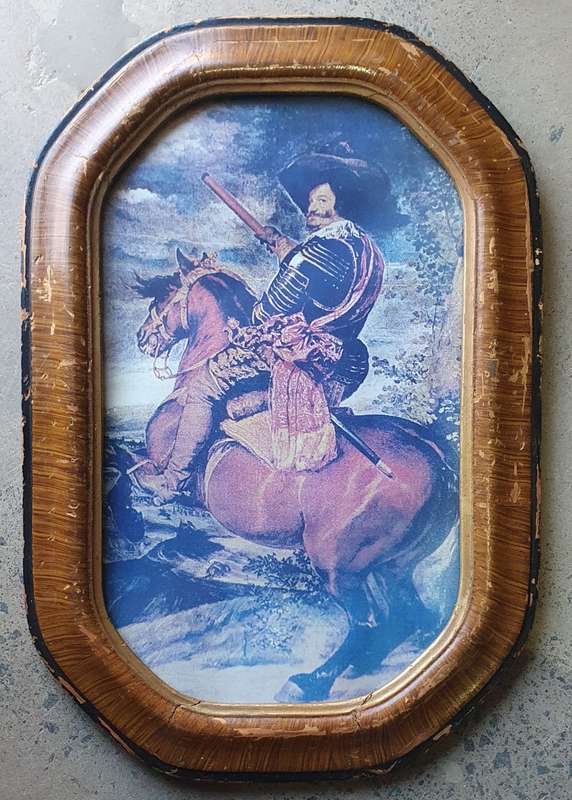 Vintage wooden frame as per photos