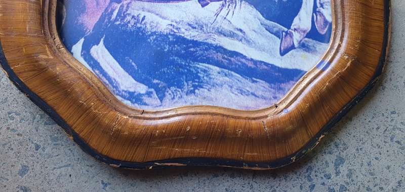 Vintage wooden frame as per photos