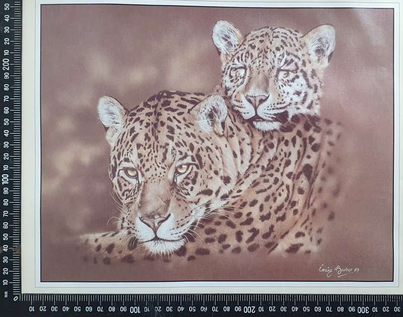 Wild life Print of a painting by Graig H. Barber as per photo