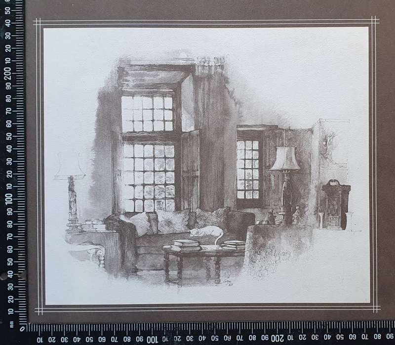 Print of a painting by Coza Coetzee as per photo