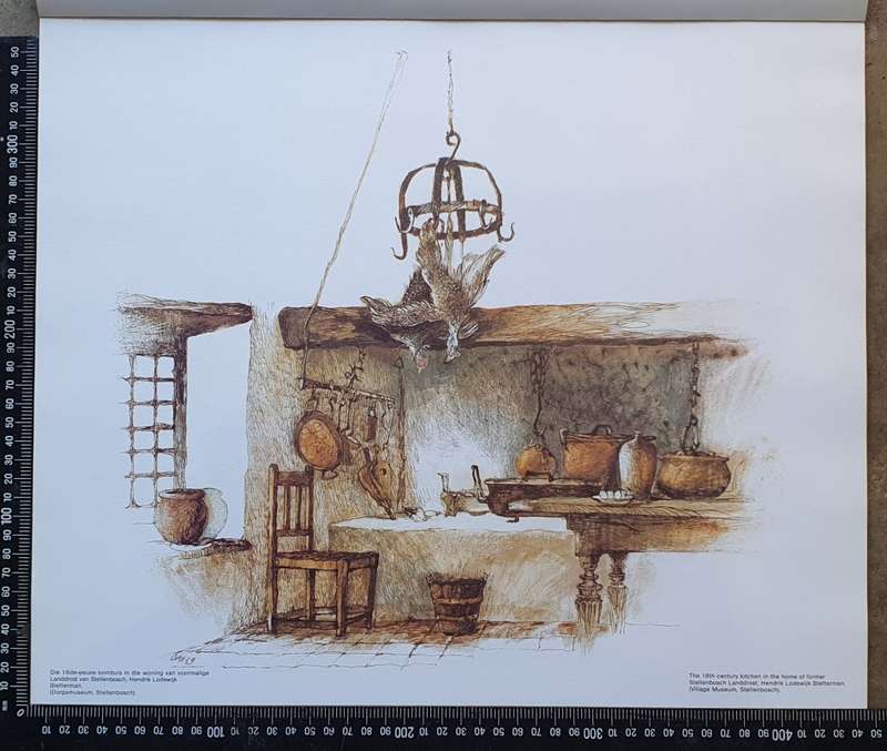 Print of a painting by Coza Coetzee as per photo